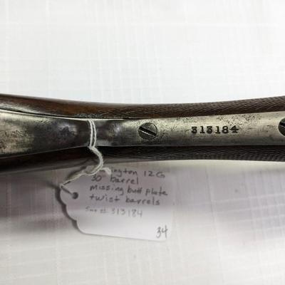 Remington 12g, Missing Butt Plate
