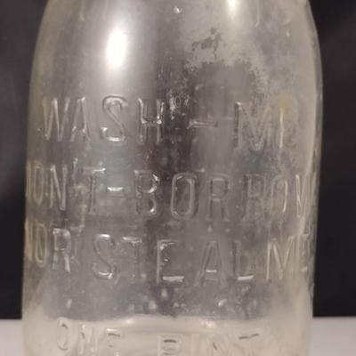 Vintage Biltmore Farms Milk Bottle- One Pint