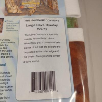 Betty Lukens Inspirational Felt Background Sets for Bible Lessons- Nine Pieces