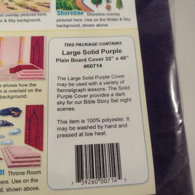 Betty Lukens Inspirational Felt Background Sets for Bible Lessons- Nine Pieces