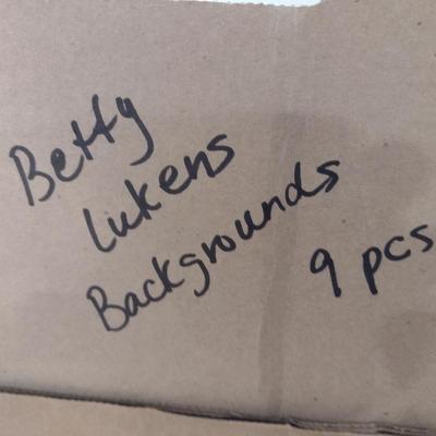 Betty Lukens Inspirational Felt Background Sets for Bible Lessons- Nine Pieces