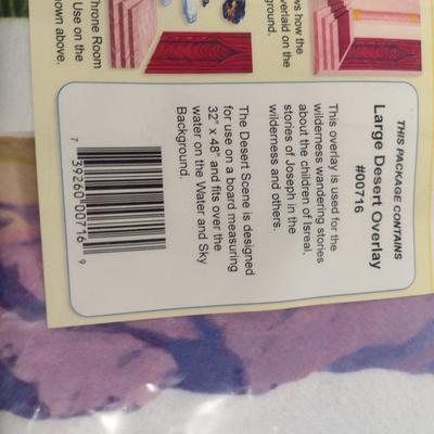 Betty Lukens Inspirational Felt Background Sets for Bible Lessons- Nine Pieces