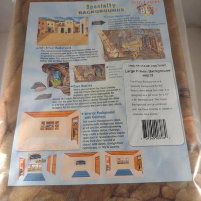 Betty Lukens Inspirational Felt Background Sets for Bible Lessons- Nine Pieces