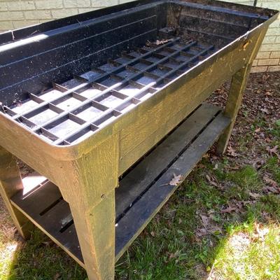 Large Plastic Two-Tier Planter