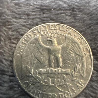 1965 Quarter No Mint Mark error