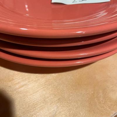 Fiesta Sandwich Plates Lot of 4