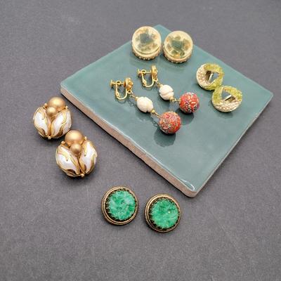 1950-1960's Fashion Clip Earring Hobe & More