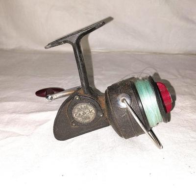 MITCHELL AND DAM QUICK FISHING REELS AND POLE HOLDERS