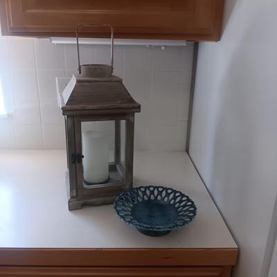 CANDLE LANTERN AND METAL CANDLE HOLDER