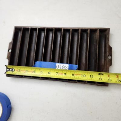 Vintage Cast Iron Breadstick Pan 11 Slots