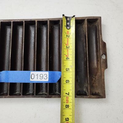 Vintage Cast Iron Breadstick Pan 11 Slots