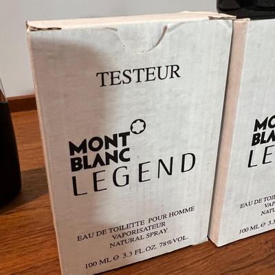 Lot of 2 Mont Blanc Legend by Mont Blanc Cologne For Men 6.8 oz