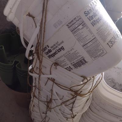 Stackable Planter Trays Collection Green Stalk Brand with Wheeled Flat Dollies, Buckets, and More (MB)