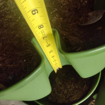 Stackable Planter Trays Collection Green Stalk Brand with Wheeled Flat Dollies, Buckets, and More (MB)