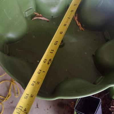 Stackable Planter Trays Collection Green Stalk Brand with Wheeled Flat Dollies, Buckets, and More (MB)