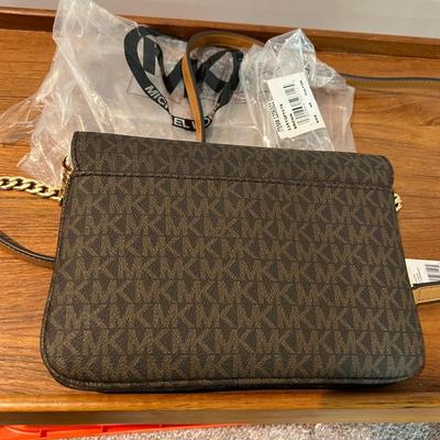 NWT Michael Kors Fulton Logo Crossbody Bag Purse