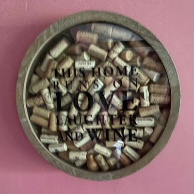 Wine Cork Collection Wall Hanging
