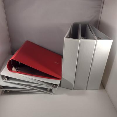 Collection of Binders for Office or Crafting Use