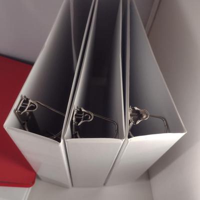 Collection of Binders for Office or Crafting Use
