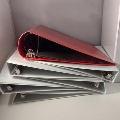 Collection of Binders for Office or Crafting Use