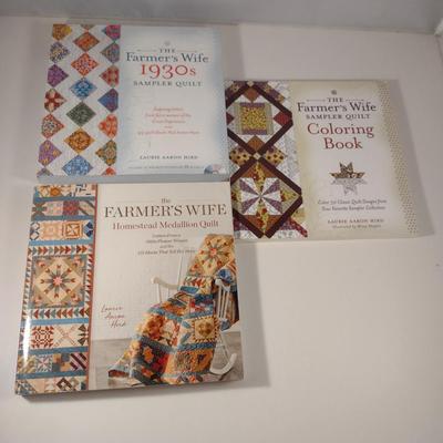 'The Farmer's Wife' Quilting Books- Three Pieces