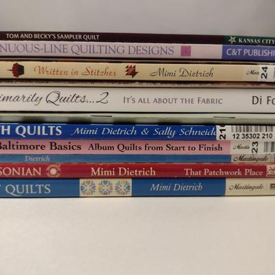 Collection of Quilting Books (#1)