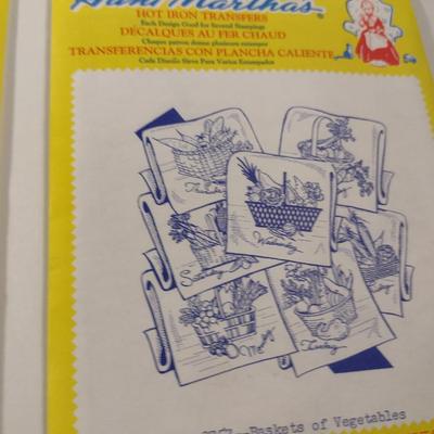 Collection of Hot Iron Transfers