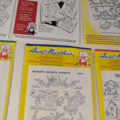 Collection of Hot Iron Transfers