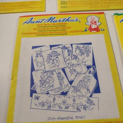 Collection of Hot Iron Transfers