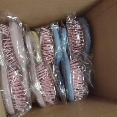 Small Hair Brushes- 24 Pieces- New in Box