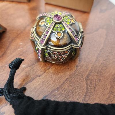 Lot of 3 Jay Strongwater Pill Trinket Boxes