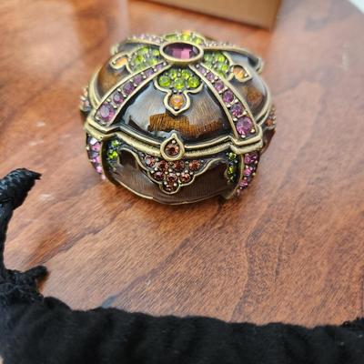Lot of 3 Jay Strongwater Pill Trinket Boxes