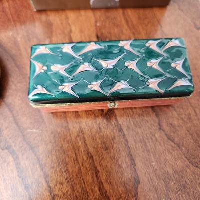 Lot of 3 Jay Strongwater Compact Mirrors & Lipstick wMirror case