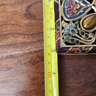 Jay Strongwater Crystal Trinket Box