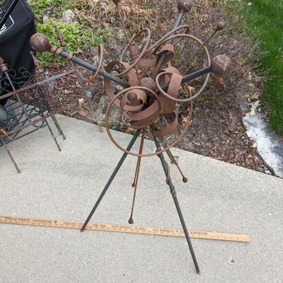 Very Cool Iron Yard Sculpture