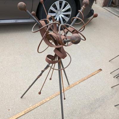 Very Cool Iron Yard Sculpture