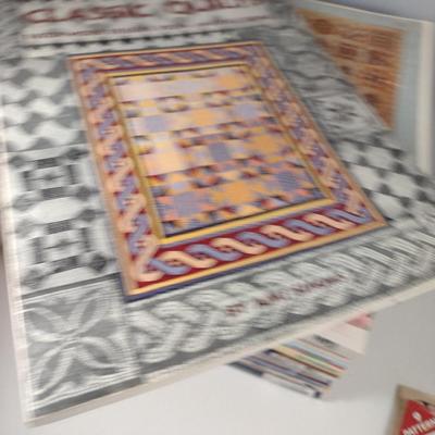 Collection of Instructional Quilting Magazines and Books (#3)