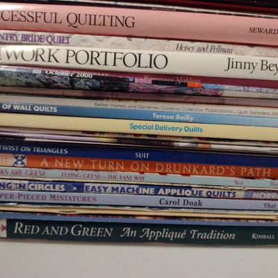 Collection of Instructional Quilting Magazines and Books (#3)