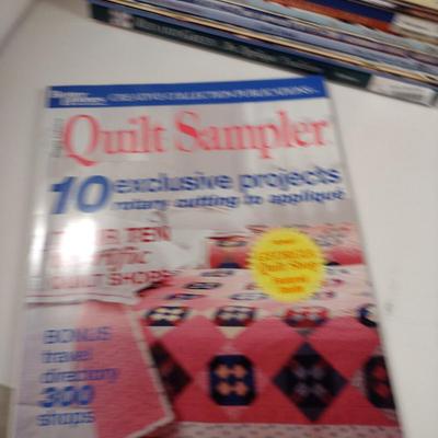 Collection of Instructional Quilting Magazines and Books (#3)