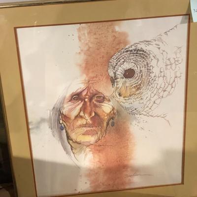 Framed Print of "Secret of the Night" by Bert Seabourn