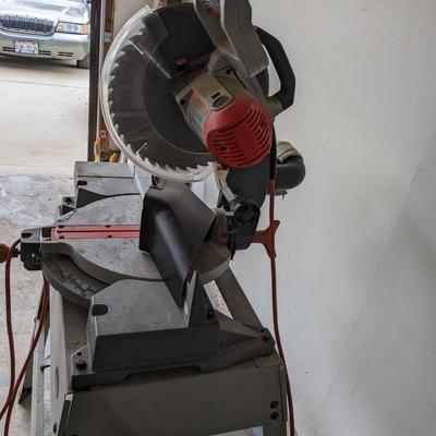 Ridgid Miter Saw and Portable Stand