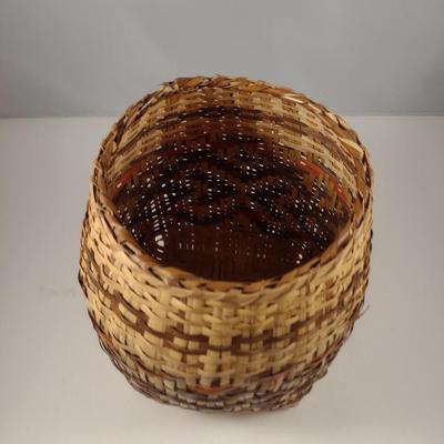 Hand Woven Cherokee Basket