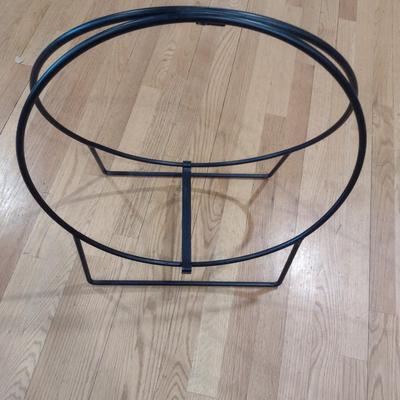 Cast Metal Collapsible Firewood Rack