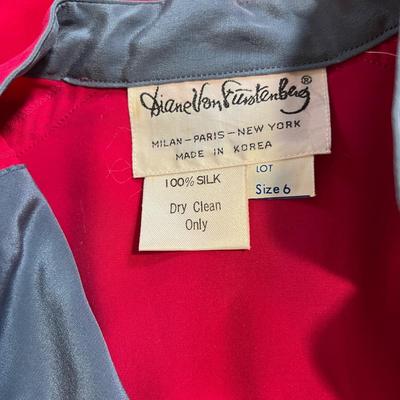 Vintage Silk Diane Von Furstenberg Dress