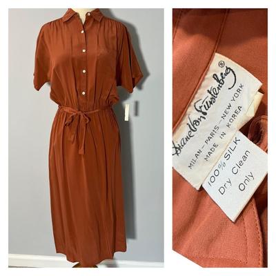 NWT Vintage Diane Von Furstenberg Silk Dress