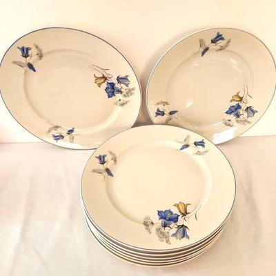 Lot #32S Lot of 8 Vintage Rosenthal Dinner Plates - Germany