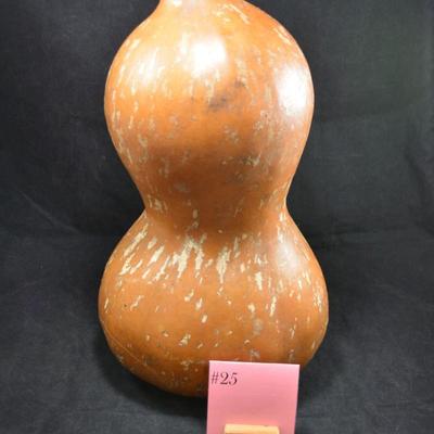 Large Vintage Dried Gourd 17”x10”