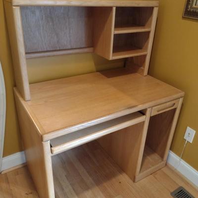 Solid Wood Computer Desk