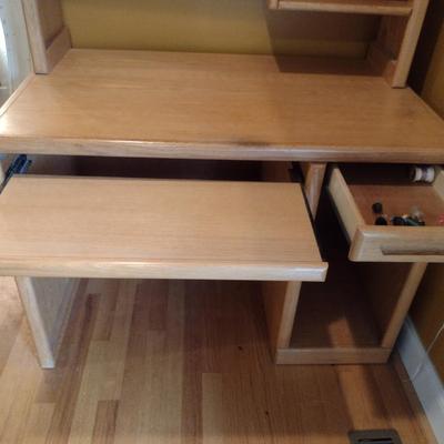 Solid Wood Computer Desk