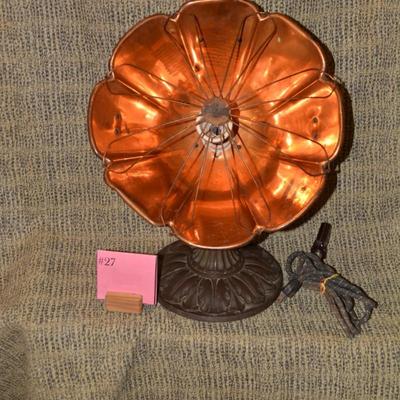 1920’s ‘Universal’ Copper Radiant Heater w/ Cord